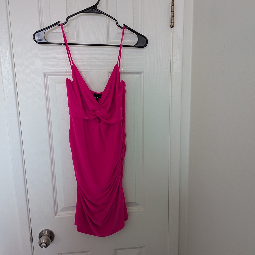 Windsor Hot Pink Mini Dress